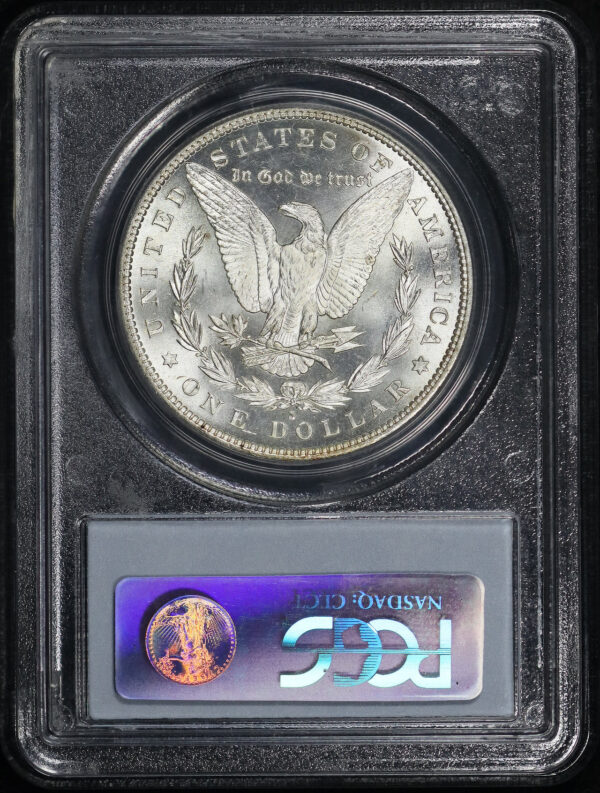 Reverse of this 1880-S Morgan Dollar PCGS MS-68