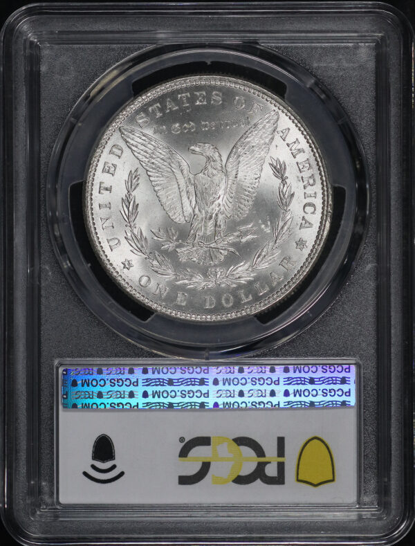 Reverse of this 1881 Morgan Dollar PCGS MS-63