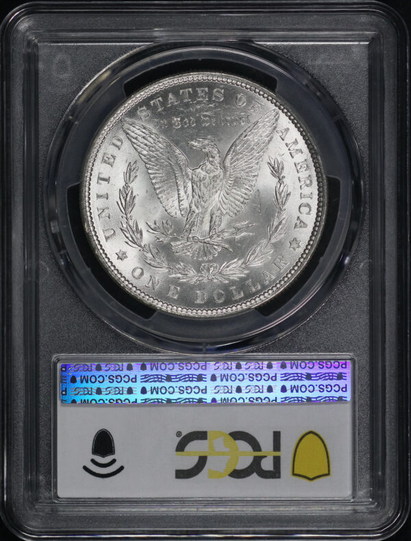 Reverse of this 1881 Morgan Dollar PCGS MS-63