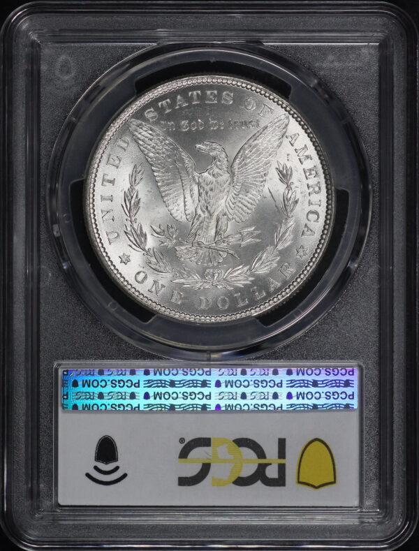 Reverse of this 1881 Morgan Dollar PCGS MS-63