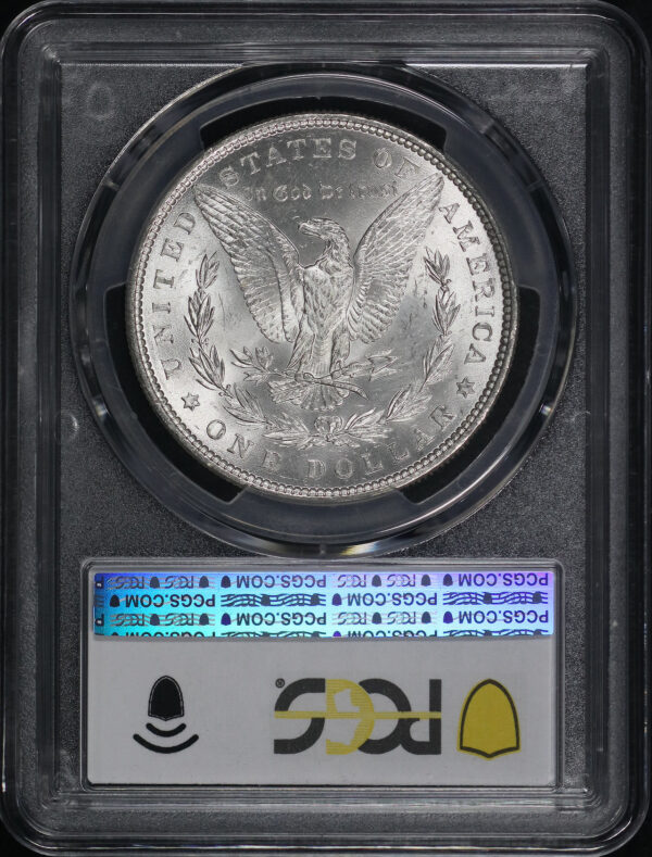 Reverse of this 1881 Morgan Dollar PCGS MS-63