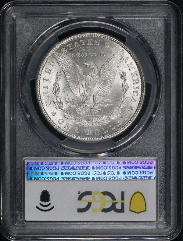 Reverse of this 1881 Morgan Dollar PCGS MS-63