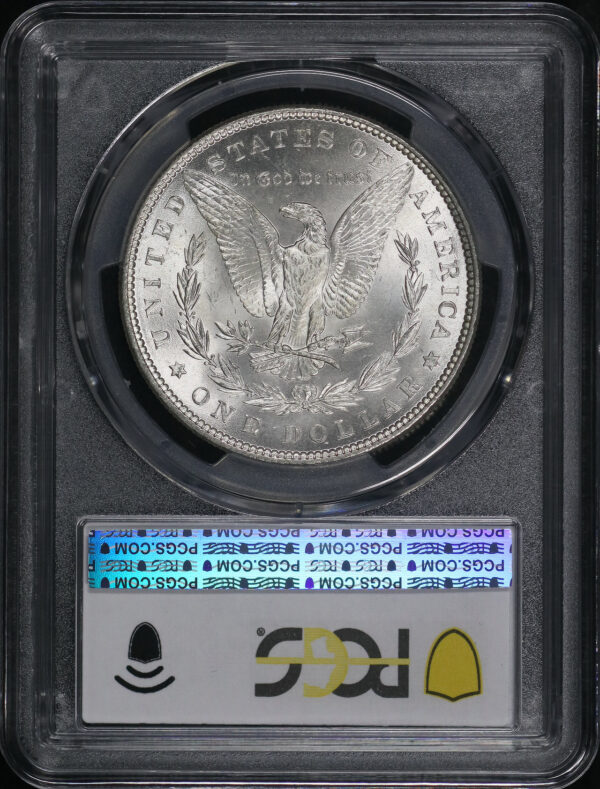 Reverse of this 1881 Morgan Dollar PCGS MS-63
