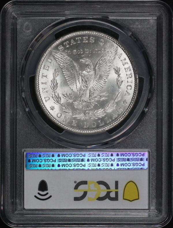 Reverse of this 1881 Morgan Dollar PCGS MS-63