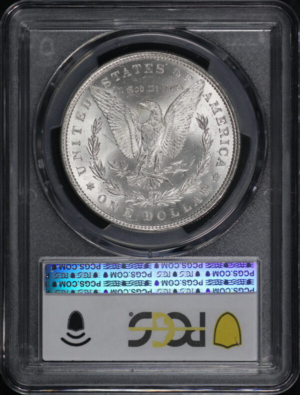Reverse of this 1881 Morgan Dollar PCGS MS-63