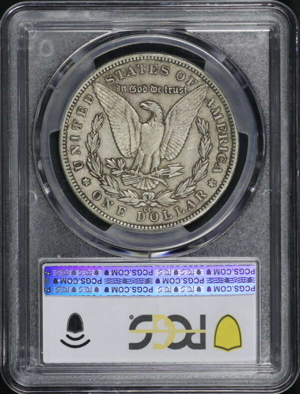 Reverse of this 1881-CC Morgan Dollar PCGS VF-30