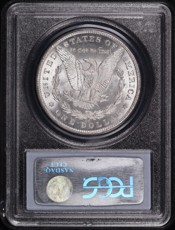 Reverse of this 1881-CC Morgan Dollar PCGS MS-64