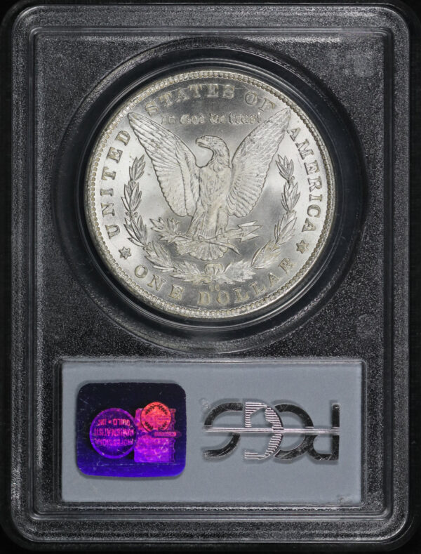Reverse of this 1881-CC Morgan Dollar PCGS MS-65 CAC