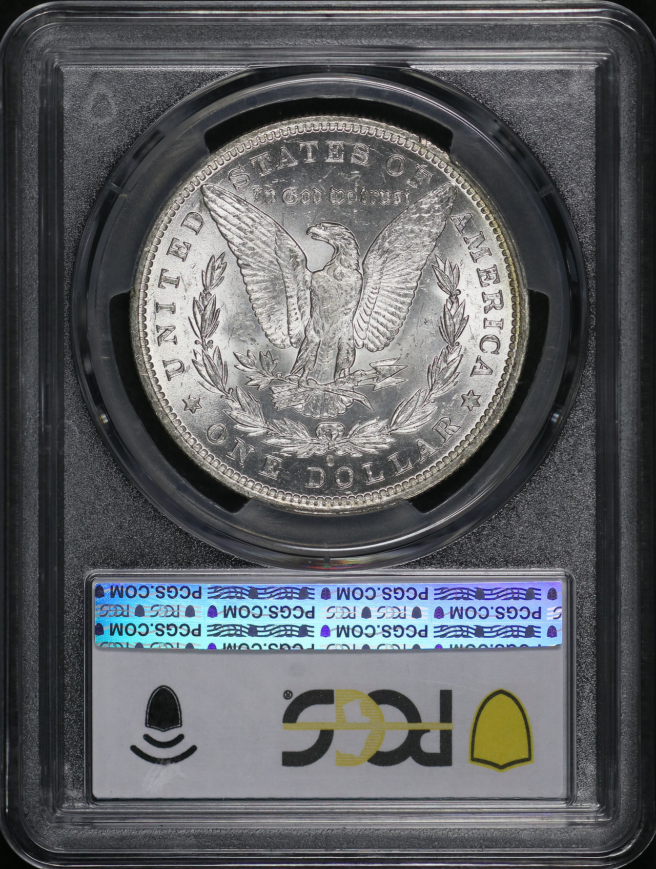 Reverse of this 1881-O Morgan Dollar PCGS MS-63
