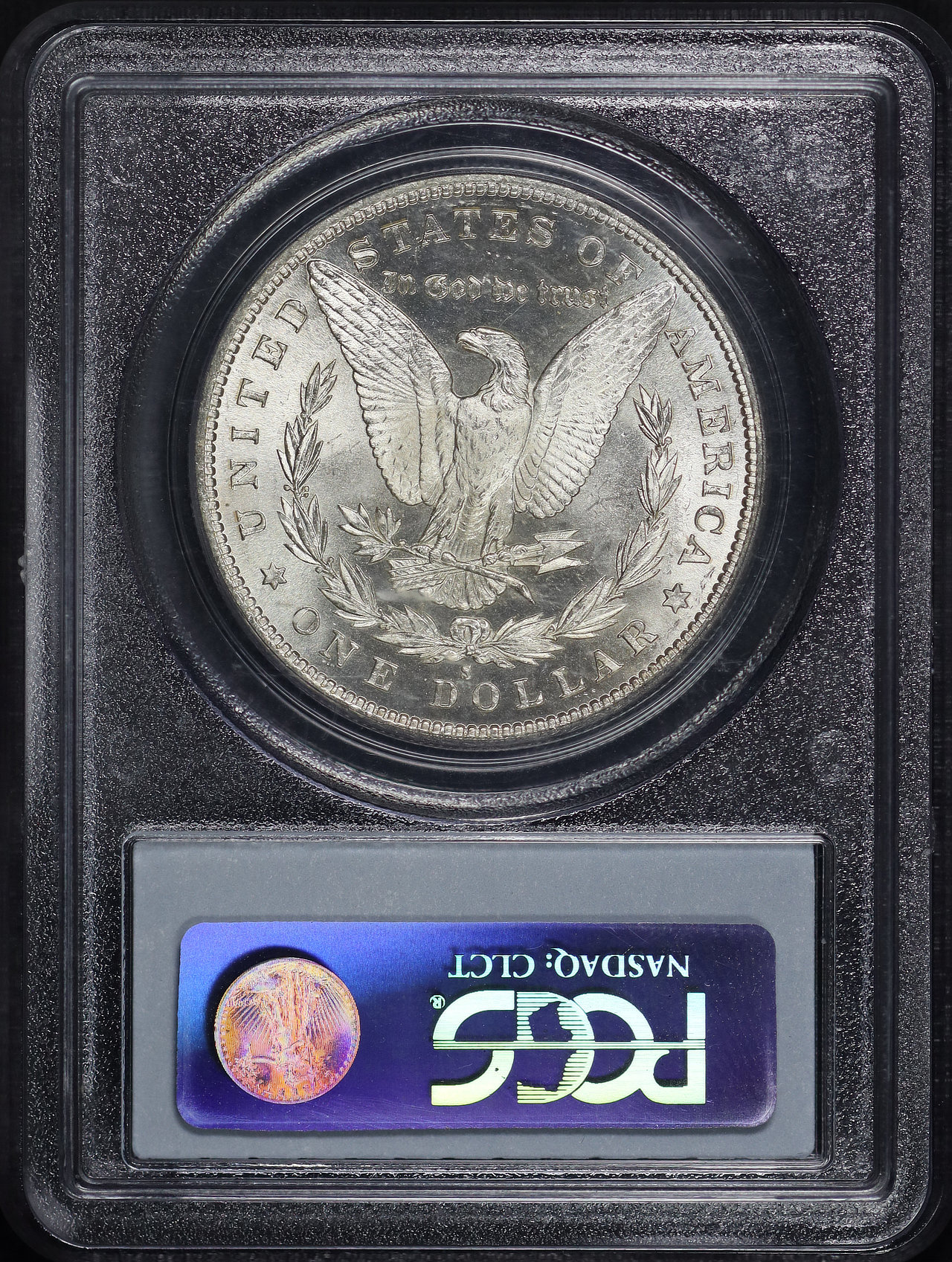 Reverse of this 1881-S Morgan Dollar PCGS MS-62