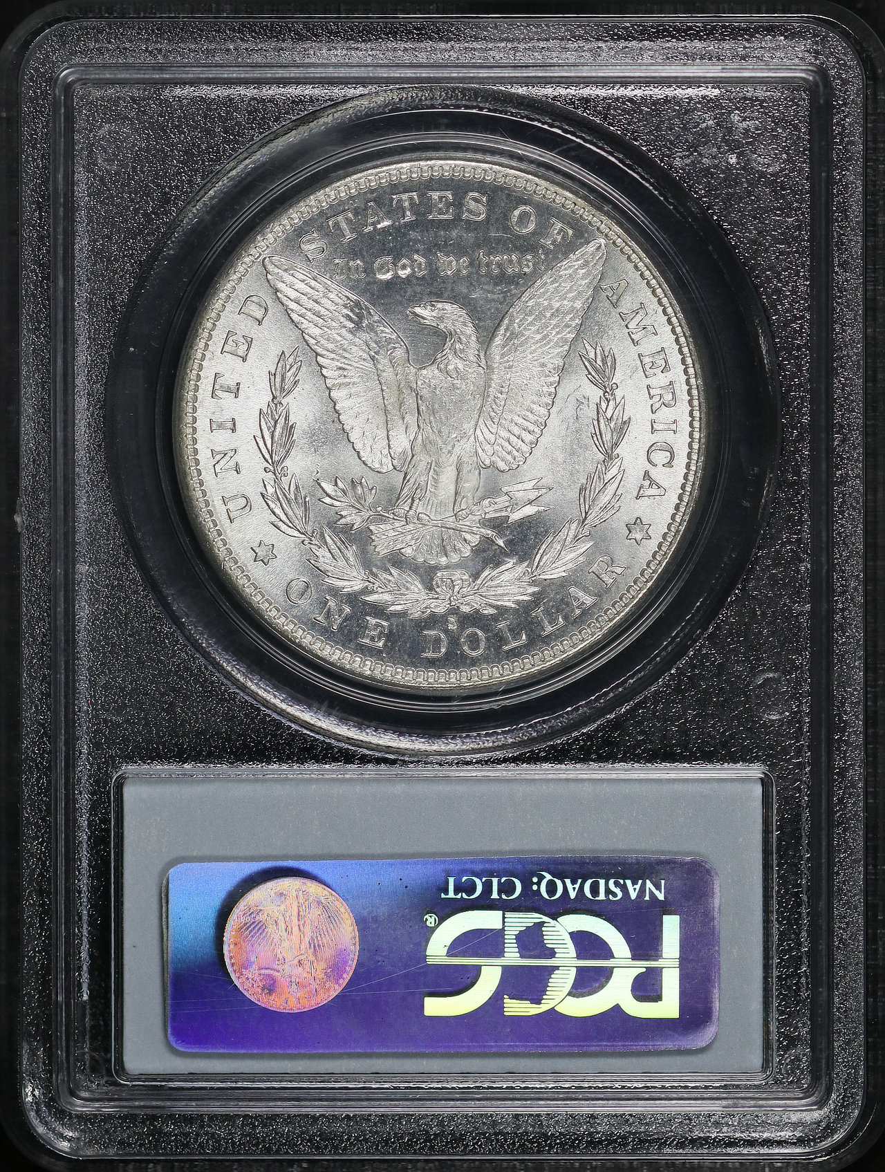 Reverse of this 1881-S Morgan Dollar PCGS MS-63