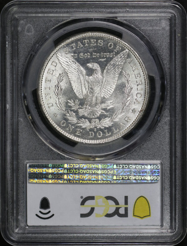Reverse of this 1881-S Morgan Dollar PCGS MS-63