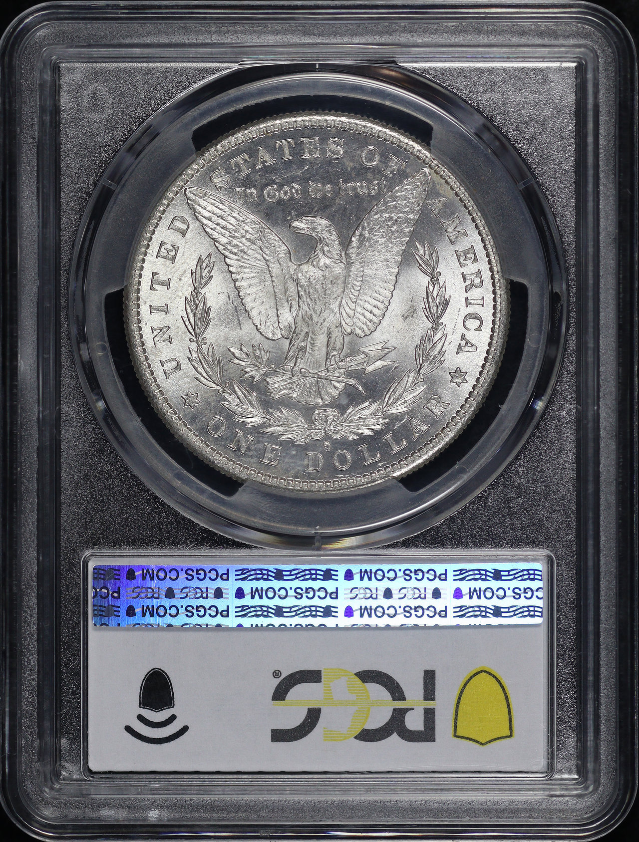 Reverse of this 1881-S Morgan Dollar PCGS MS-63