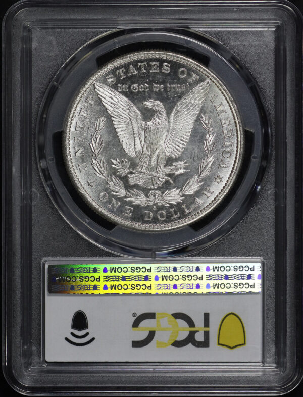 Reverse of this 1881-S Morgan Dollar PCGS MS-63