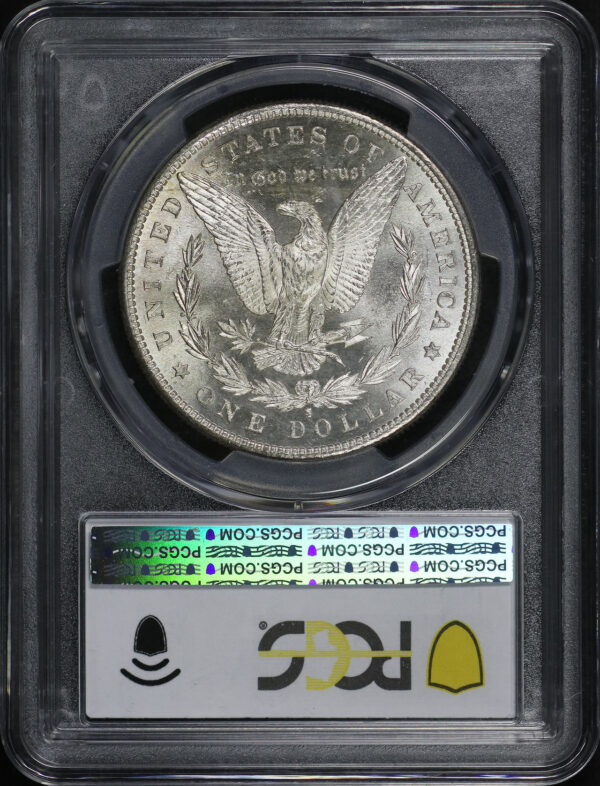 Reverse of this 1881-S Morgan Dollar PCGS MS-63