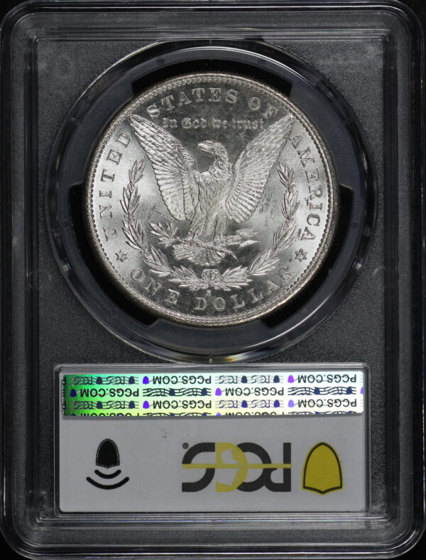 Reverse of this 1881-S Morgan Dollar PCGS MS-63