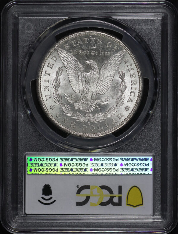 Reverse of this 1881-S Morgan Dollar PCGS MS-63