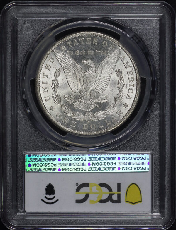 Reverse of this 1881-S Morgan Dollar PCGS MS-63
