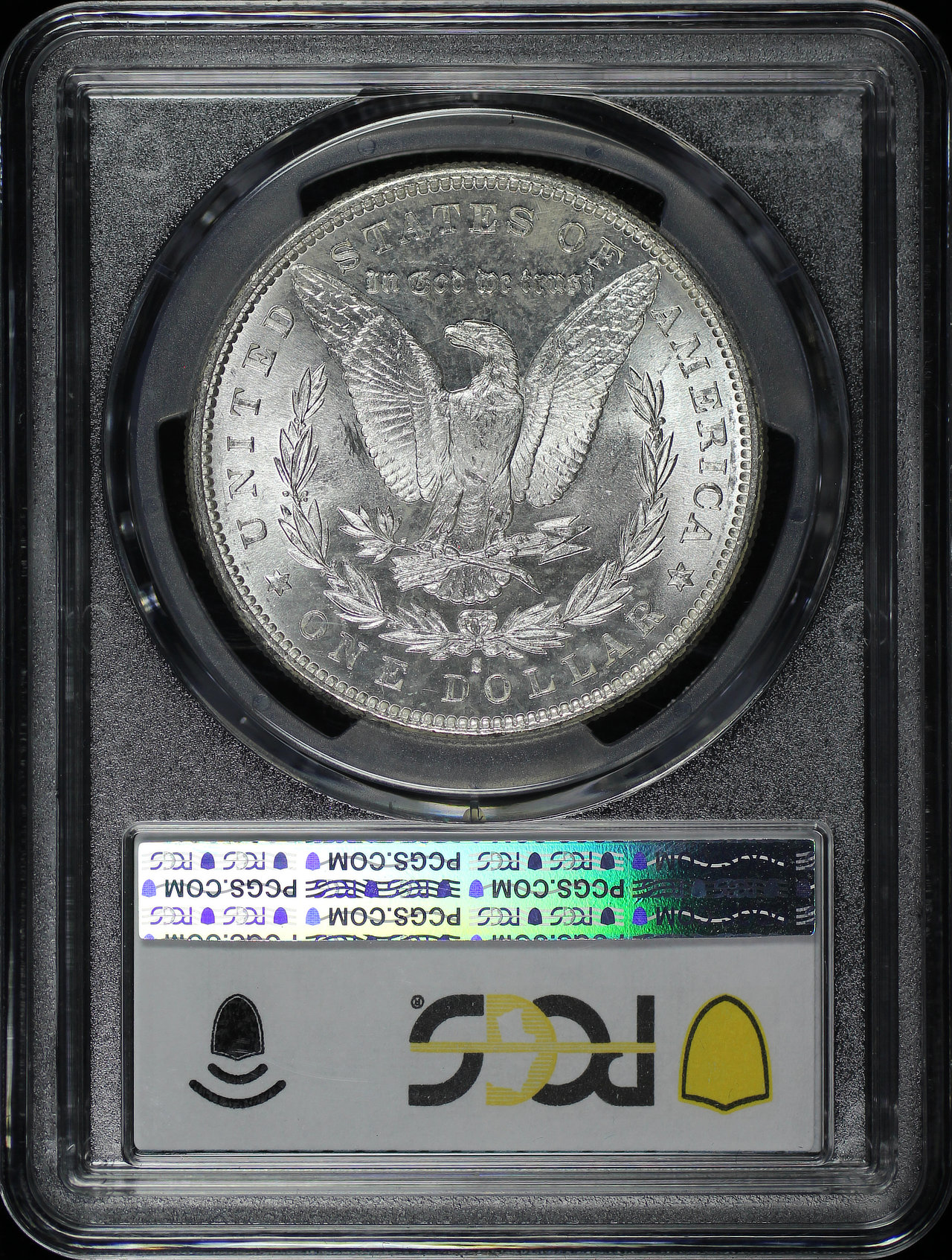Reverse of this 1881-S Morgan Dollar PCGS MS-63