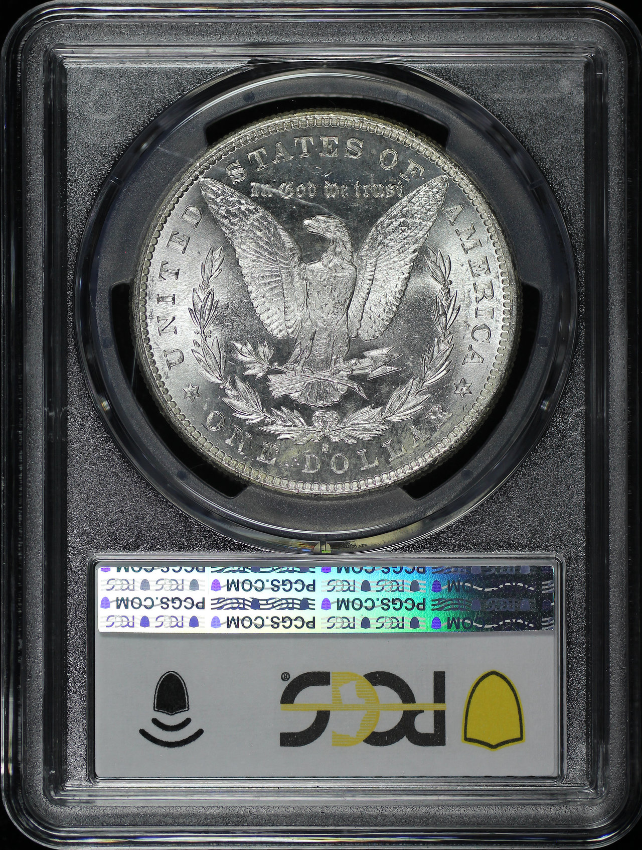 Reverse of this 1881-S Morgan Dollar PCGS MS-63
