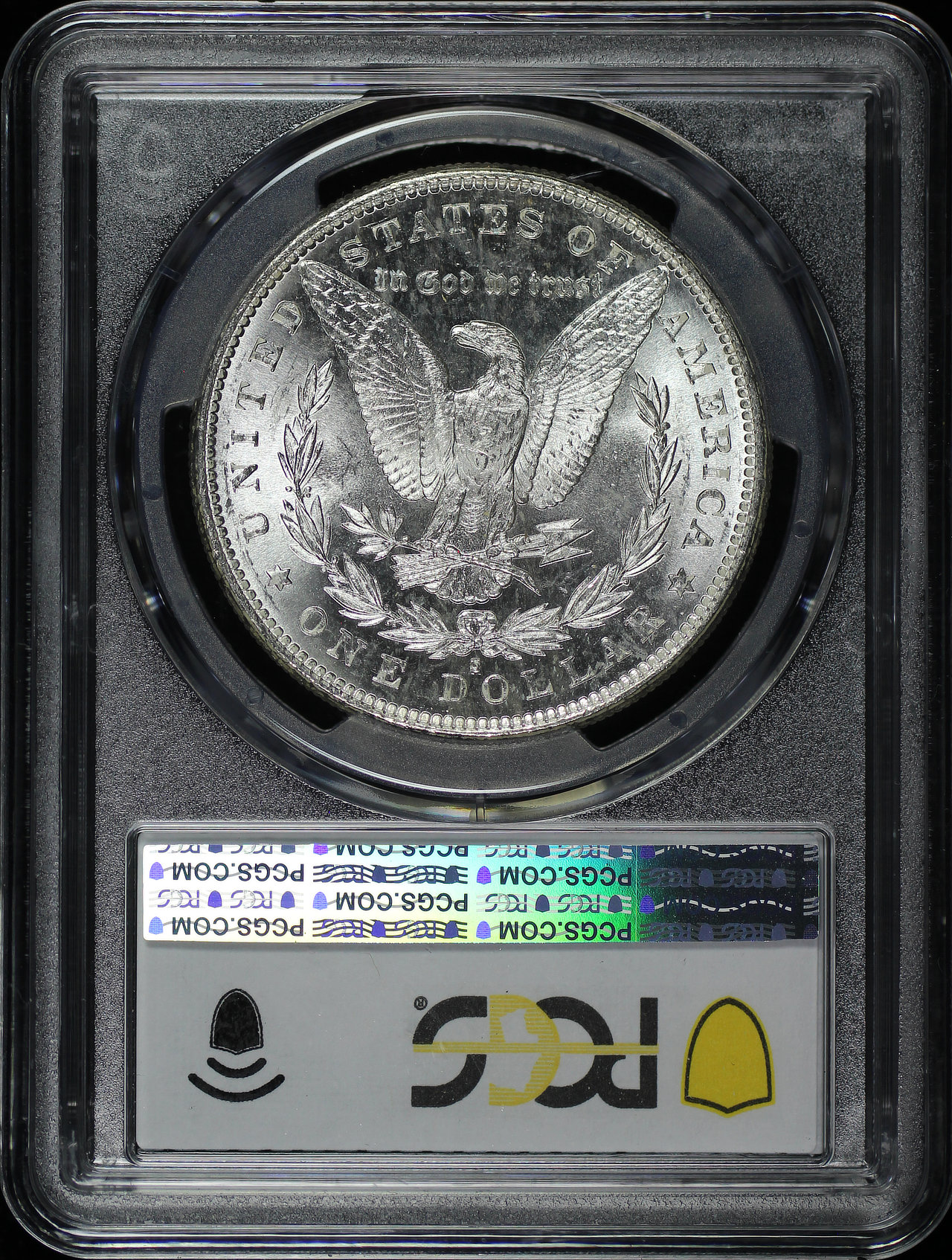 Reverse of this 1881-S Morgan Dollar PCGS MS-63