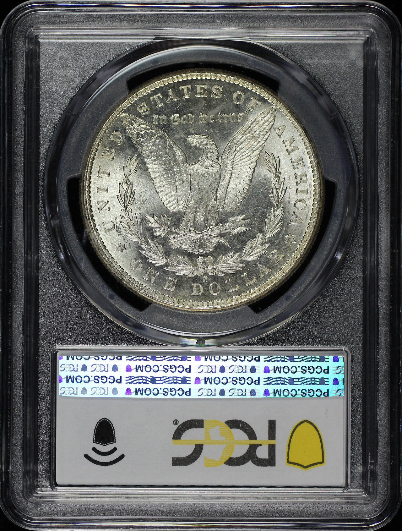 Reverse of this 1881-S Morgan Dollar PCGS MS-63