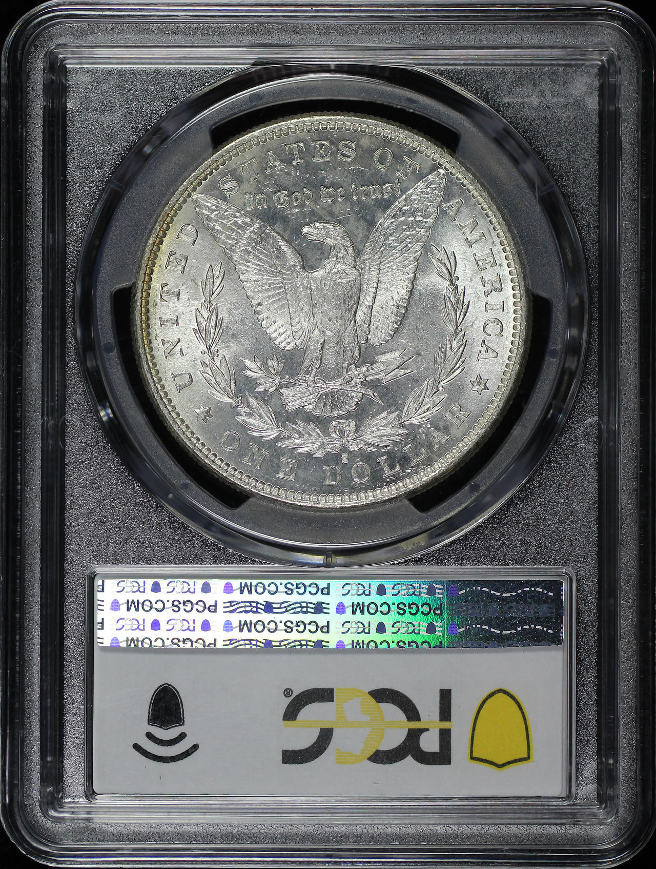 Reverse of this 1881-S Morgan Dollar PCGS MS-63