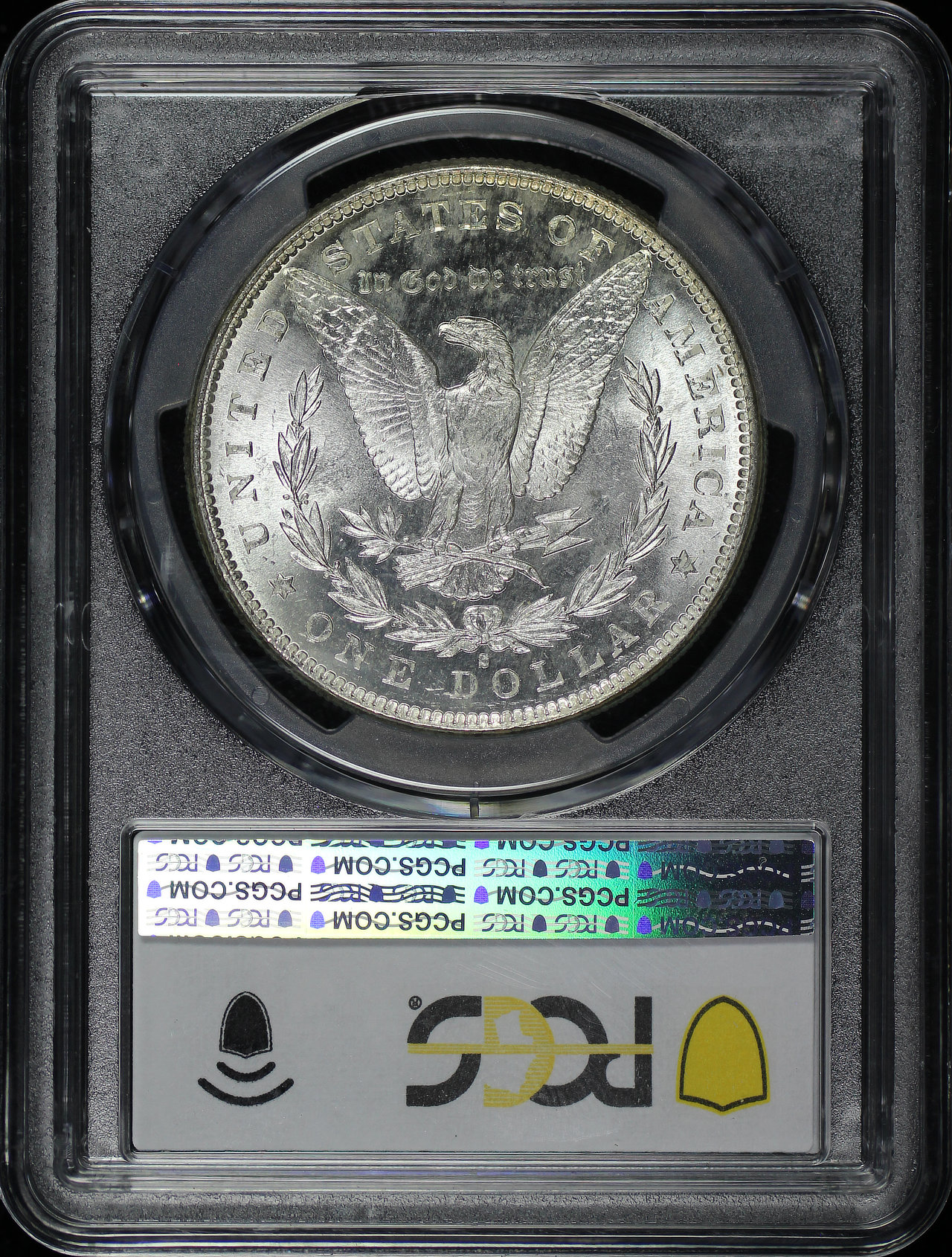Reverse of this 1881-S Morgan Dollar PCGS MS-63