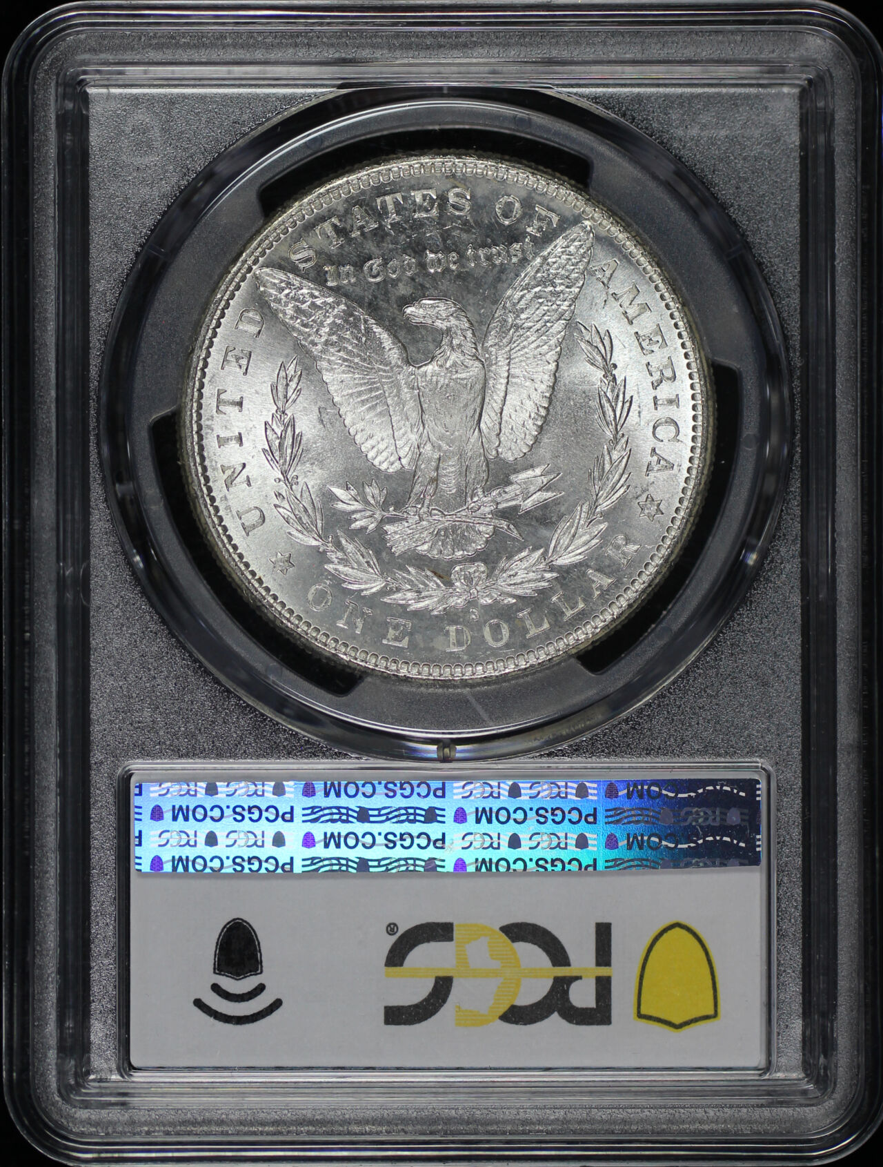 Gallery image of this 1881-S Morgan Dollar PCGS MS-63