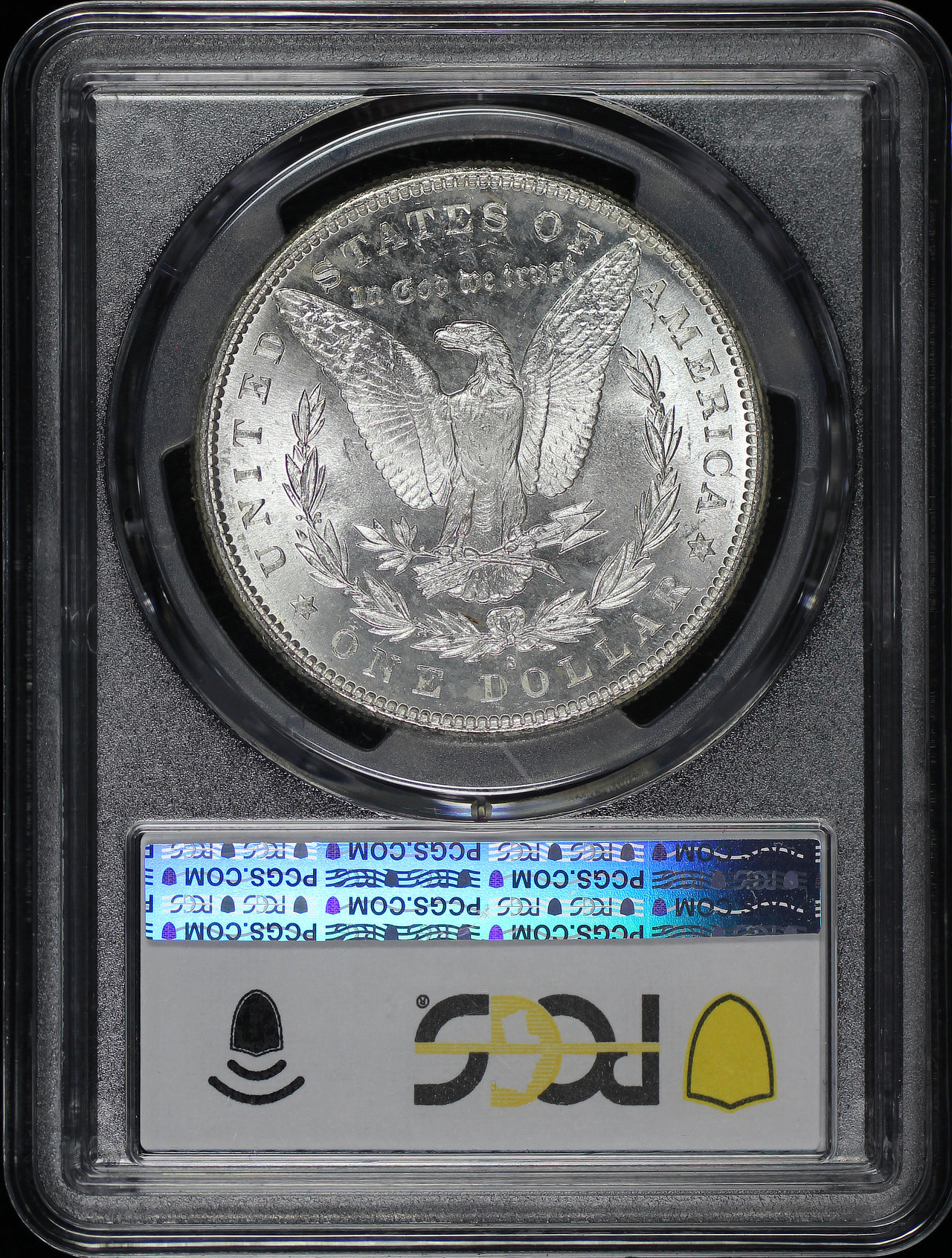 Reverse of this 1881-S Morgan Dollar PCGS MS-63