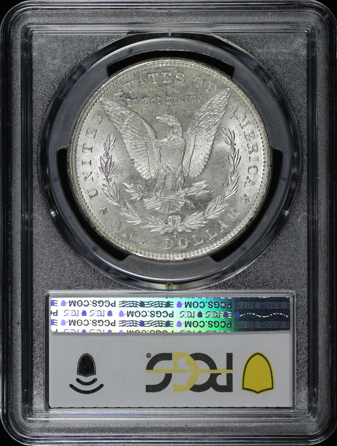 Reverse of this 1881-S Morgan Dollar PCGS MS-63
