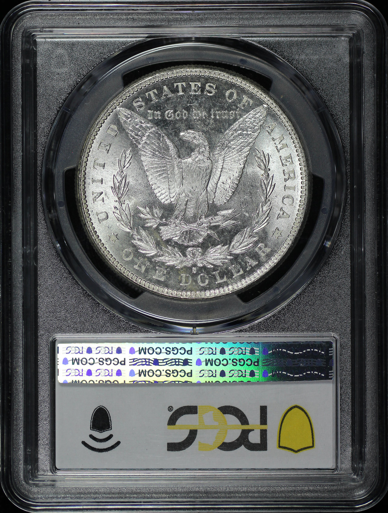 Reverse of this 1881-S Morgan Dollar PCGS MS-63