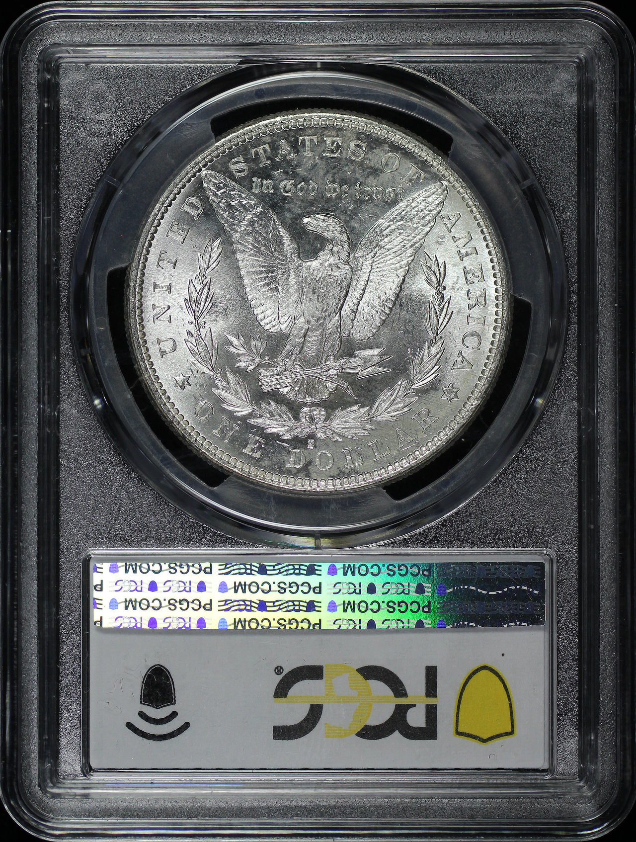 Reverse of this 1881-S Morgan Dollar PCGS MS-63