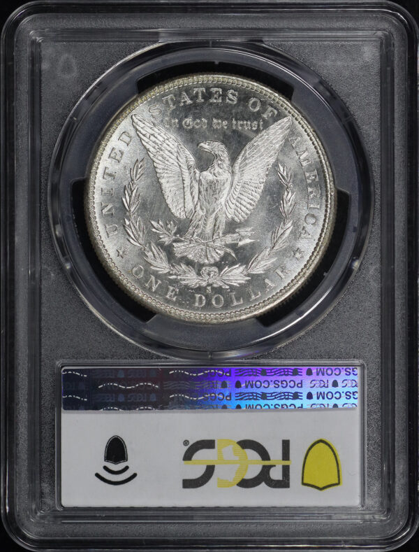 Reverse of this 1881-S Morgan Dollar PCGS MS-64