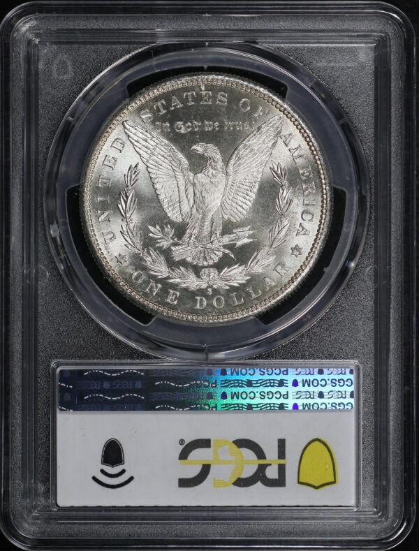 Reverse of this 1881-S Morgan Dollar PCGS MS-64