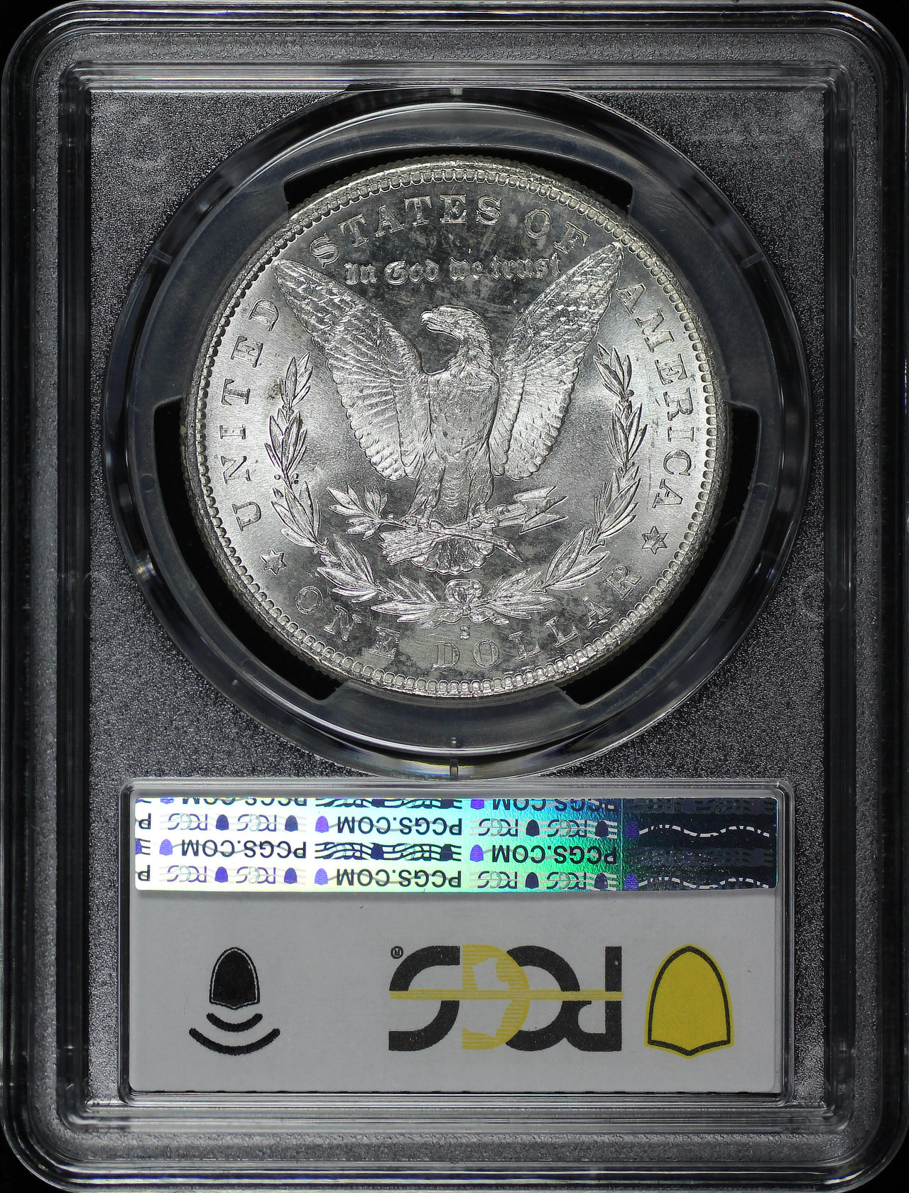 Reverse of this 1881-S Morgan Dollar PCGS MS-64