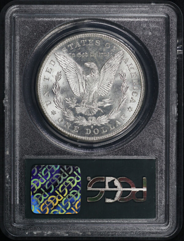 Reverse of this 1881-S Morgan Dollar PCGS MS-65