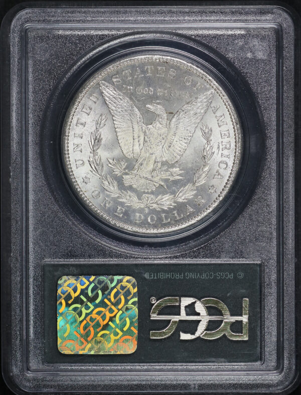 Reverse of this 1881-S Morgan Dollar PCGS MS-65 Old Green Holder