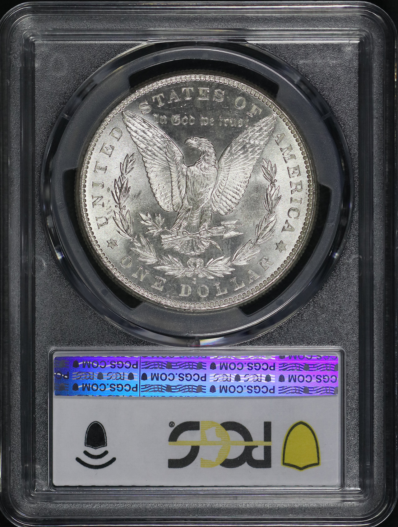 Reverse of this 1881-S Morgan Dollar PCGS MS-65