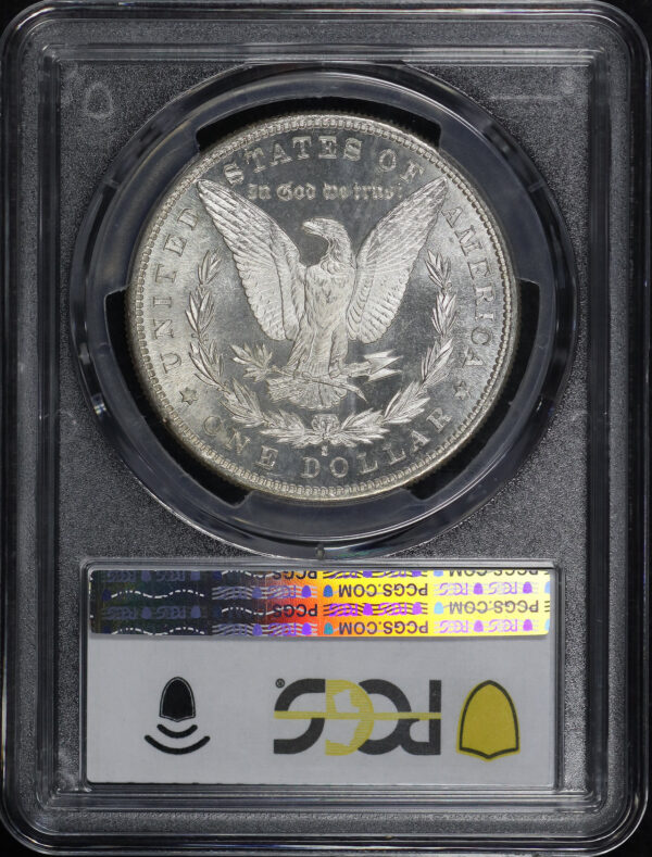 Reverse of this 1881-S Morgan Dollar PCGS MS-67