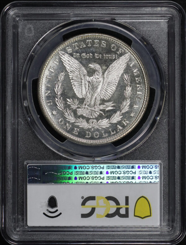 Reverse of this 1881-S Morgan Dollar PCGS MS-64 PL