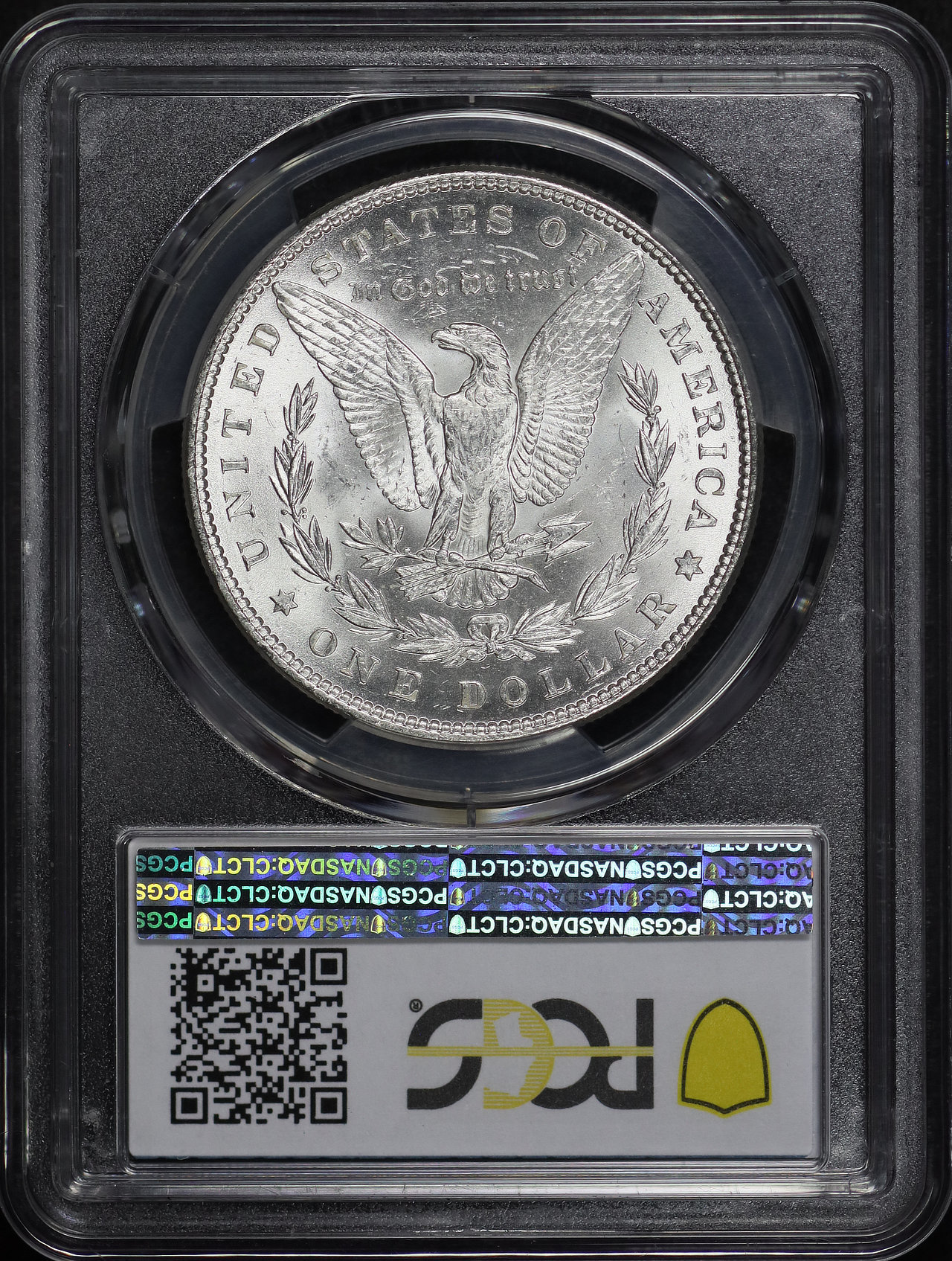 Reverse of this 1882 Morgan Dollar PCGS MS-63