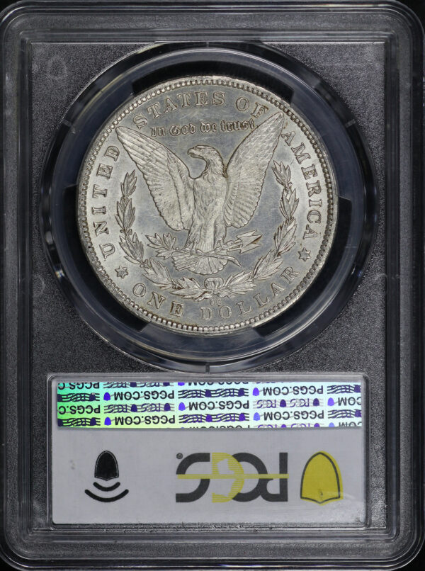 Reverse of this 1882-CC Morgan Dollar PCGS AU-55