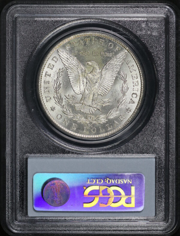 Reverse of this 1882-CC Morgan Dollar PCGS MS-63
