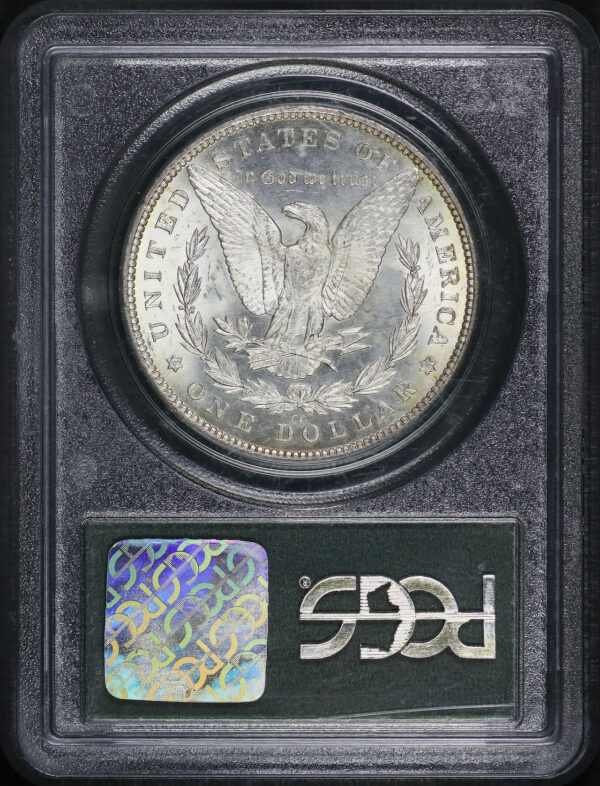 Reverse of this 1882-CC Morgan Dollar PCGS MS-64