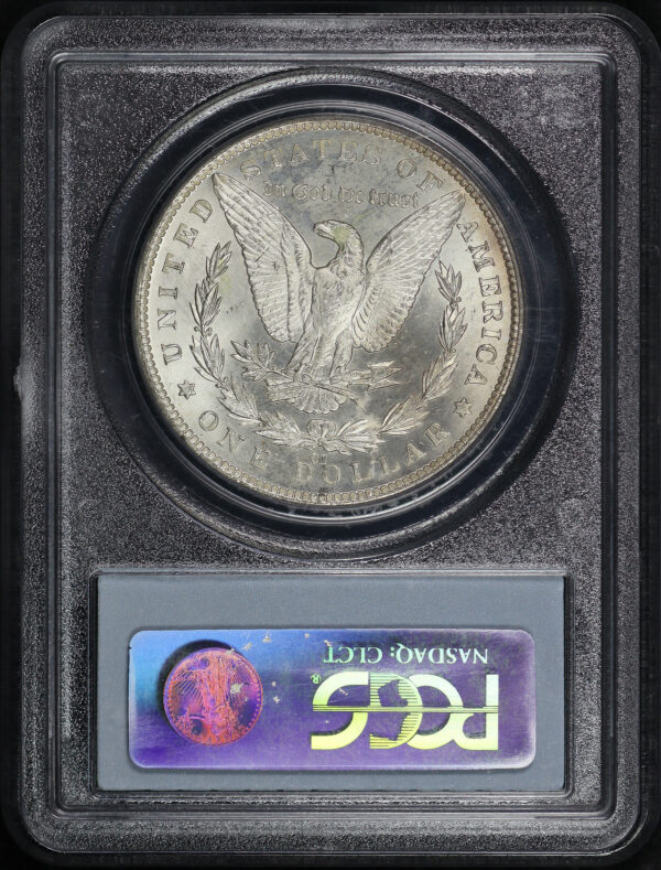 Reverse of this 1882-CC Morgan Dollar PCGS MS-64