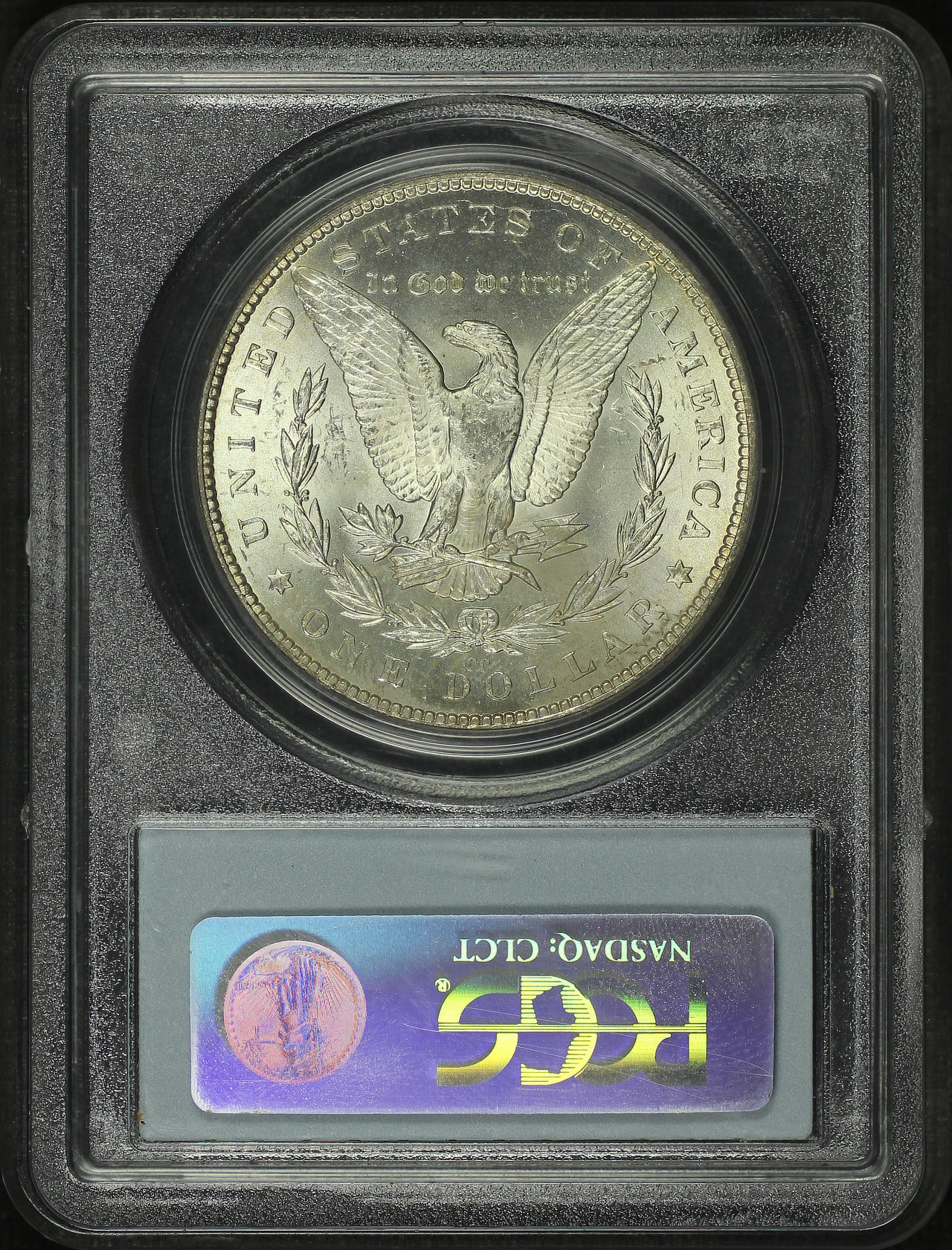 Reverse of this 1882-CC Morgan Dollar PCGS MS-64