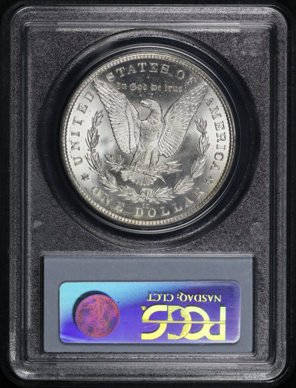 Reverse of this 1882-CC Morgan Dollar PCGS MS-64