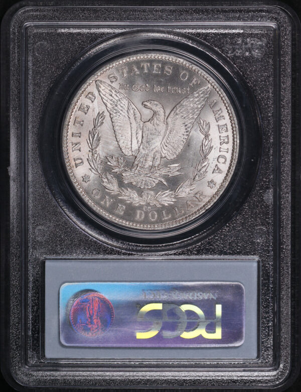 Reverse of this 1882-CC Morgan Dollar PCGS MS-65