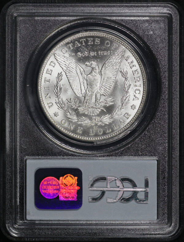 Reverse of this 1882-CC Morgan Dollar PCGS MS-65